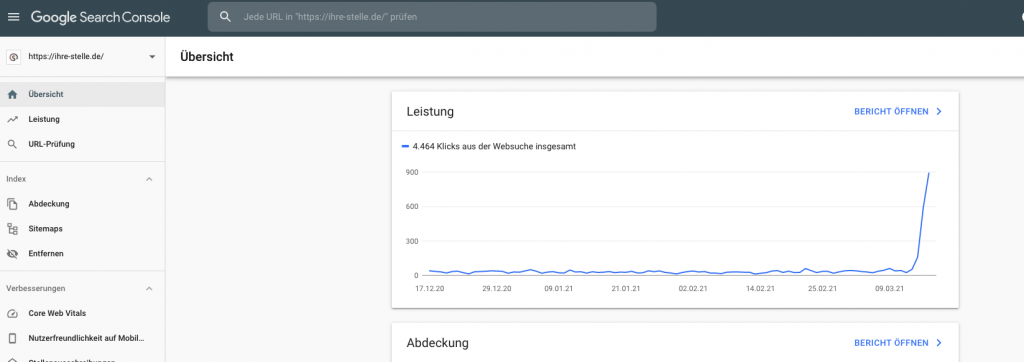 Google-Search-Console-SEO-Leistung-top